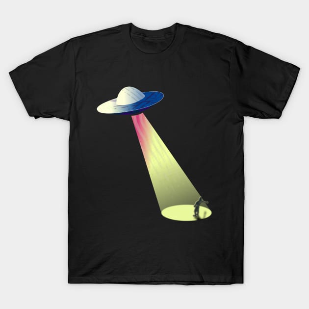 Hitching A Ride T-Shirt by VDUBYA